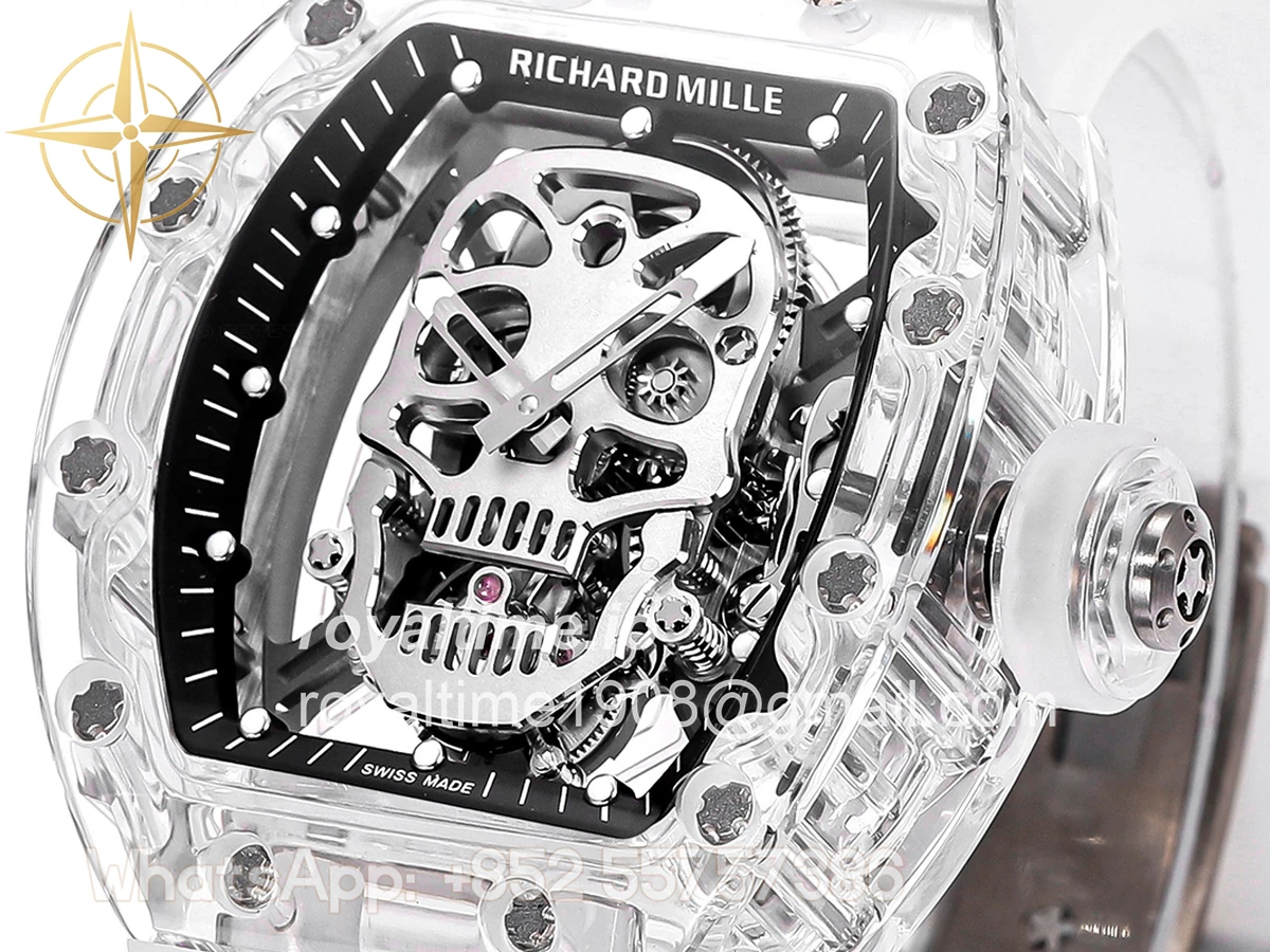 Richard Mille RM 027-01 Tourbillon Sapphire Skull - Image 3