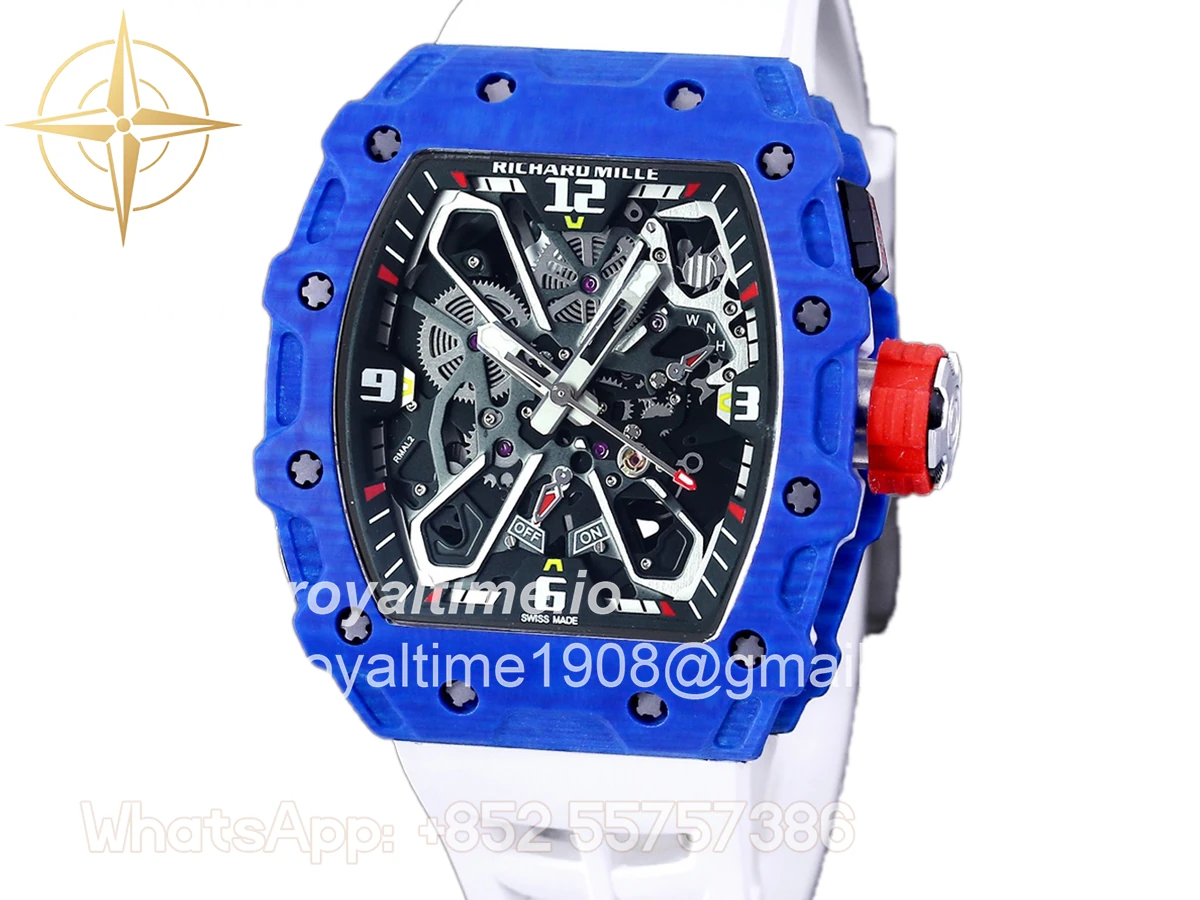 Richard Mille RM 035-03 Rafael Nadal Automatic -TPT Blue - Image 4