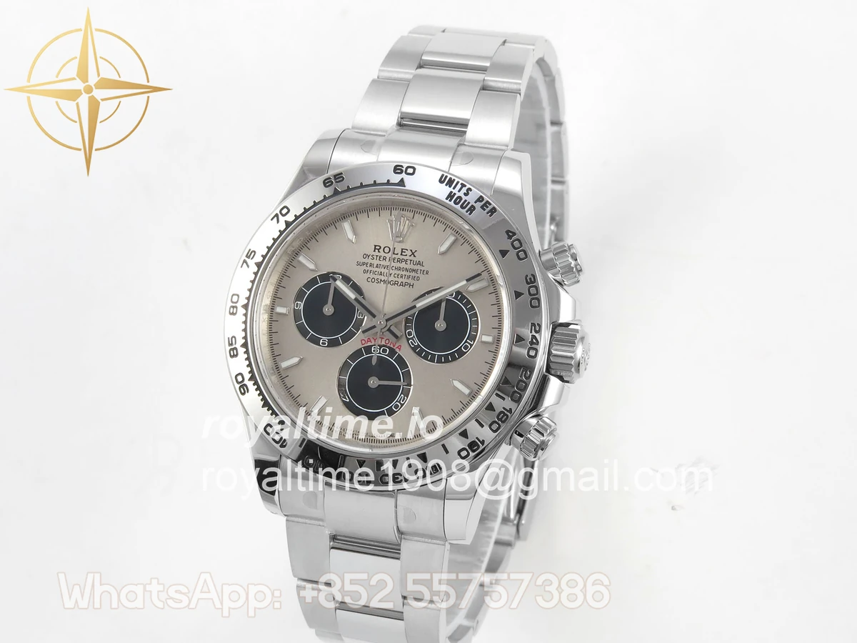 Rolex Daytona 126509 SS Clean Plus Gray/Black Dial on Oysterflex Strap DD4131 - Image 4