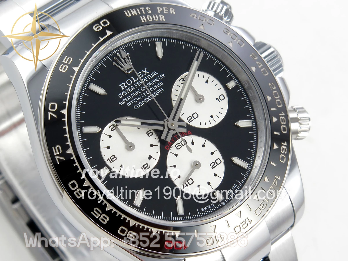 Rolex Daytona 126529 LN Le Mans QF on SS Bracelet JH4132 (Free Sprung) Weighted 175g - Image 4
