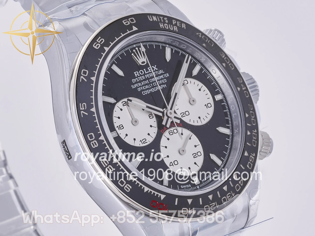 Rolex Daytona 126529 LN Le Mans QF on SS Bracelet JH4132 Free Sprung (Weighted) 175g - Image 4