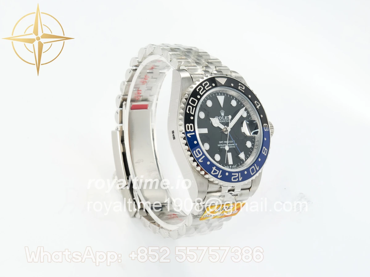 Rolex GMT-Master II 126710 BLNR Black/Blue Ceramic ARF on Jubilee Bracelet DD3285 CHS V3 - Image 4