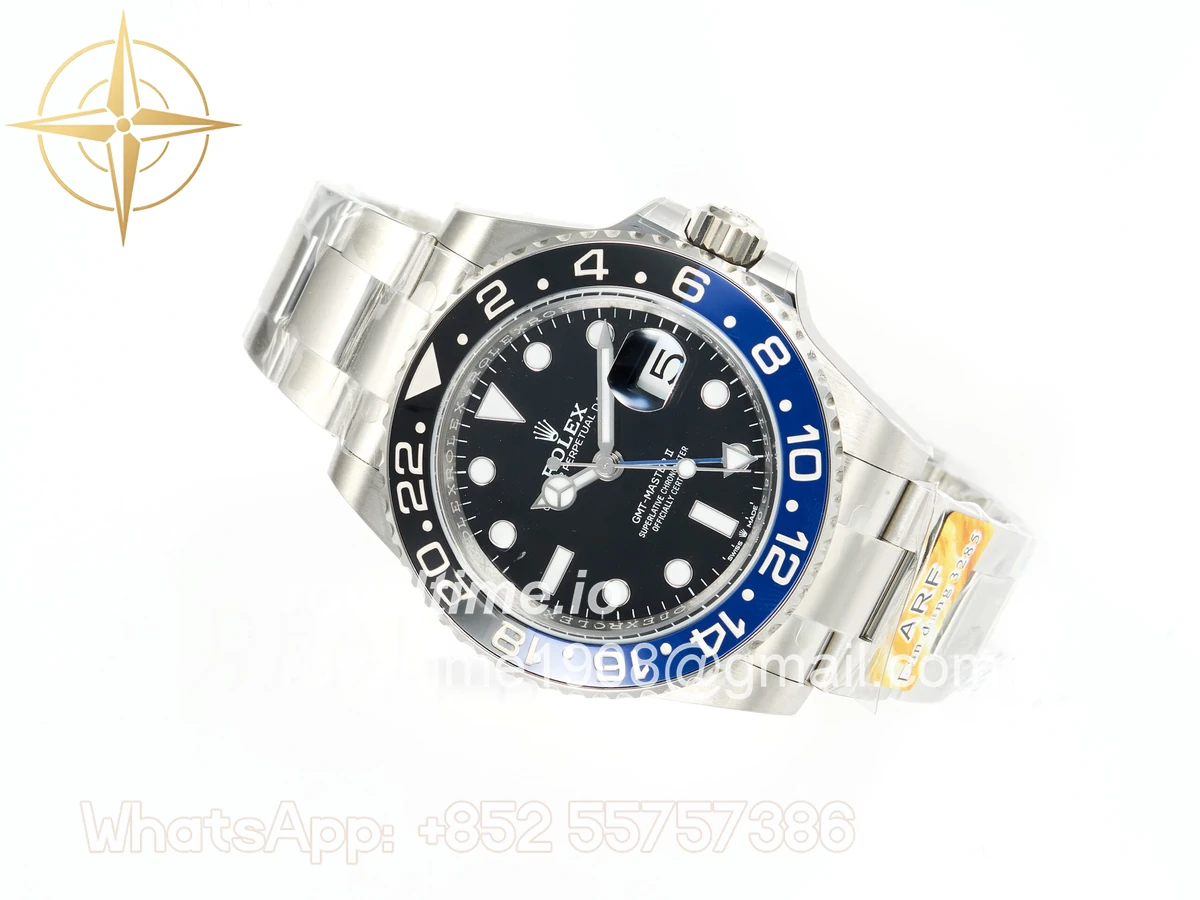 Rolex GMT-Master II 126710 BLNR Black/Blue Ceramic ARF on Oyster Bracelet DD3285 CHS V3 - Image 4