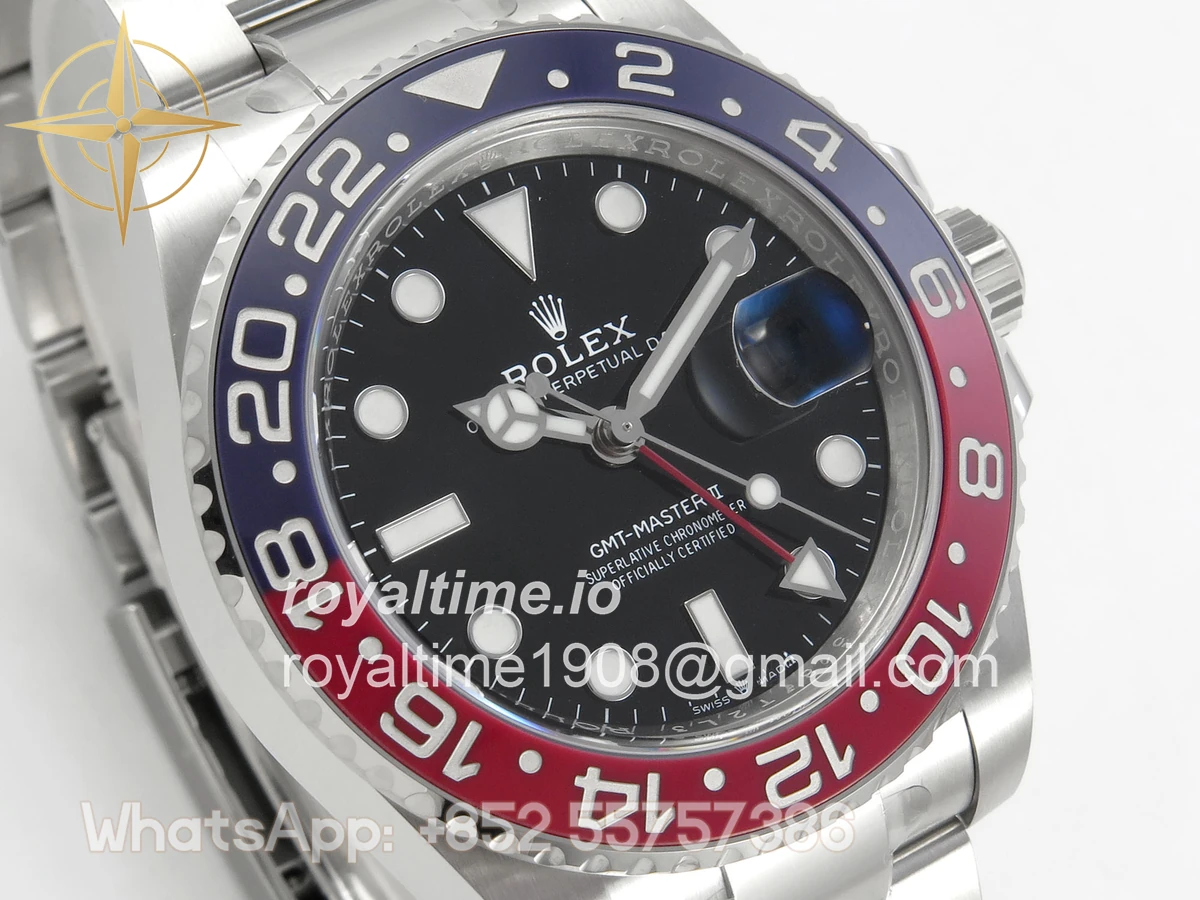 Rolex GMT-Master II 126710 Blue/Red Ceramic Clean Plus on Oyster Bracelet DD3285 - Image 4