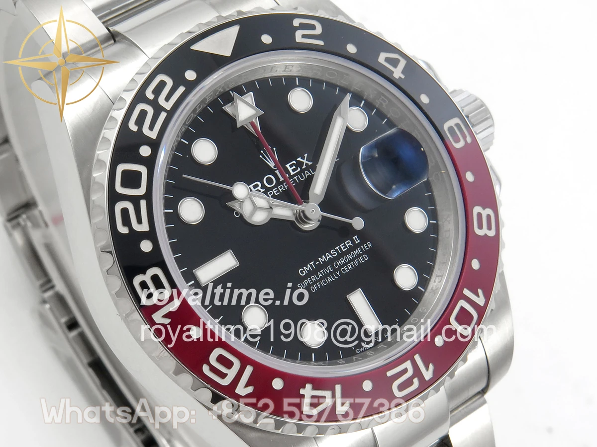 Rolex GMT-Master II 126710 Coke 904L Steel SCF on Oyster Bracelet SH3285 CHS - Image 4