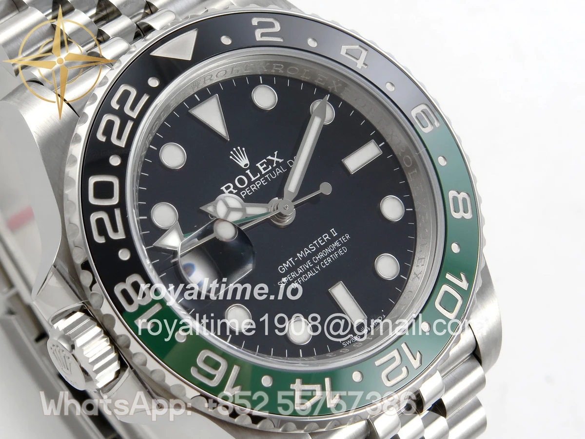 Rolex GMT-Master II 126720 VTNR 904L Steel ERF on Jubilee Bracelet JH3285 (Free Sprung) - Image 4