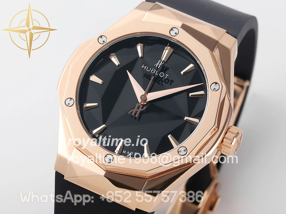 Hublot Classic Fusion Orlinski King Gold 40mm Black Dial - Image 4