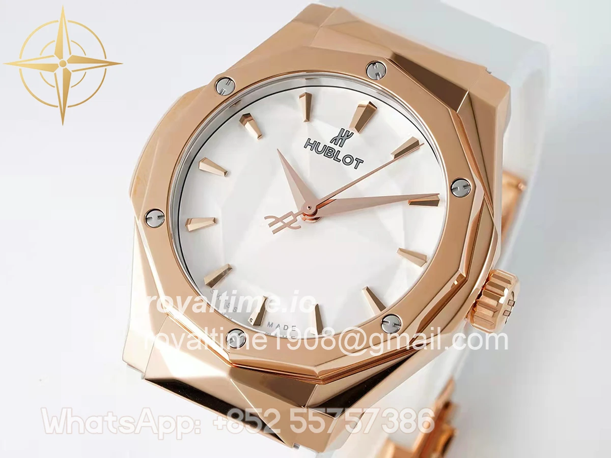 Hublot Classic Fusion Orlinski King Gold 40mm White Dial - Image 4