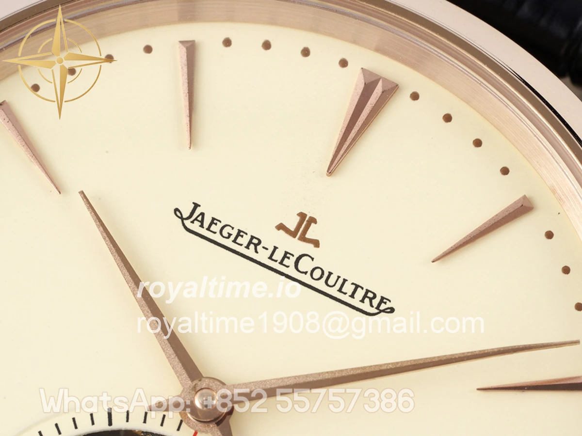 Jaeger-LeCoultre Master Control Tourbillon White Dial in Rose Gold - Image 4