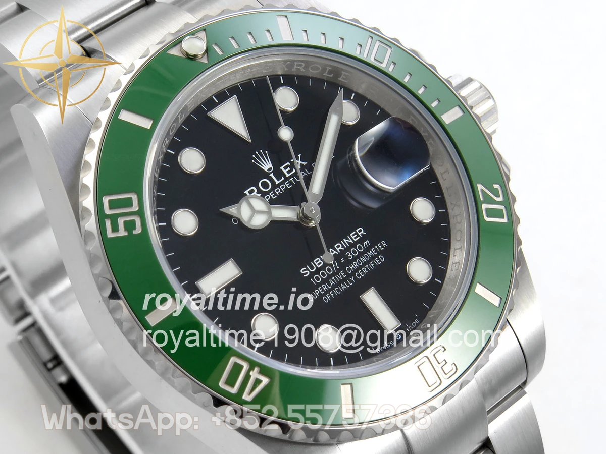 Rolex Submariner 41mm 126610 LV 2025 ‘Starbucks MK2’ Black Dial 904L Steel ARF DD3235 - Image 4