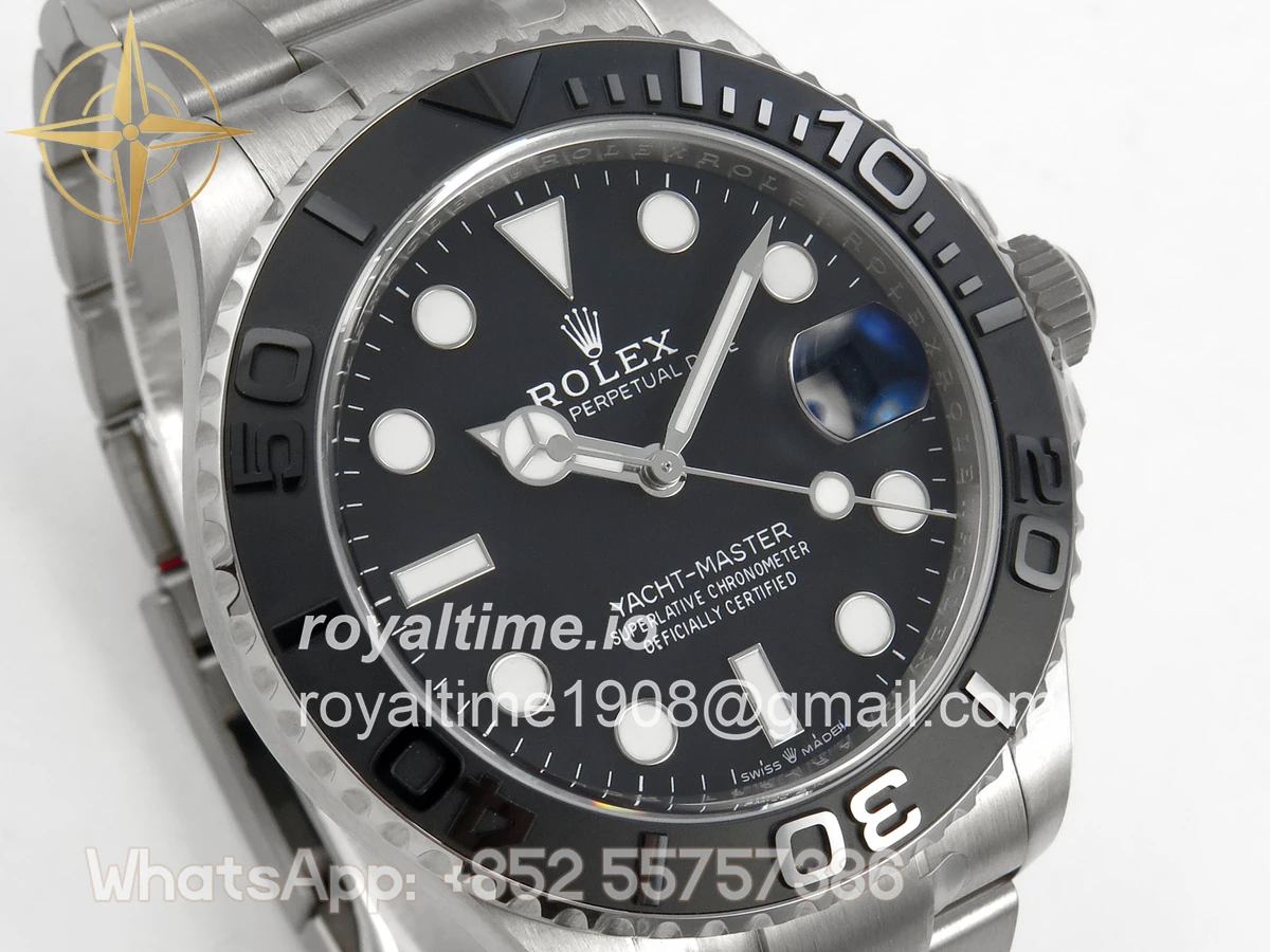 Rolex Yacht-Master 226627 Titanium Clean Plus Black Dial on Titanium Bracelet DD3235 - Image 4