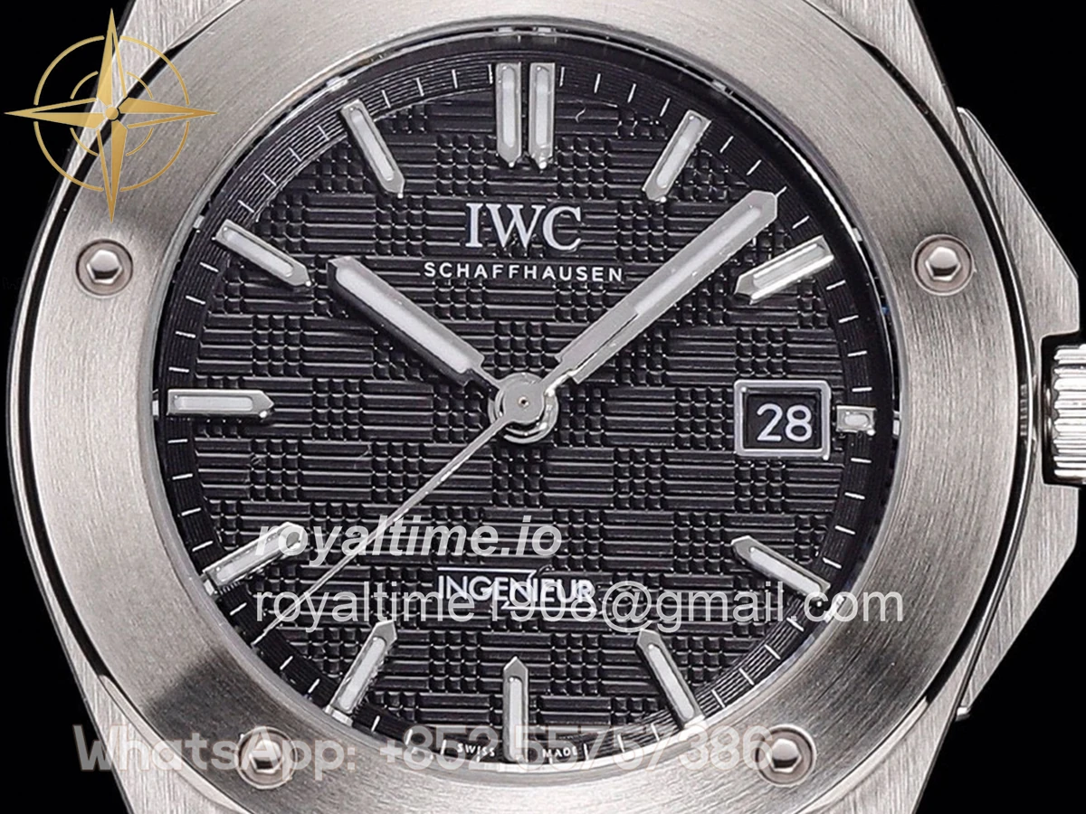 IWC Ingenieur IW328901 Black Dial Automatic 40 - Image 4