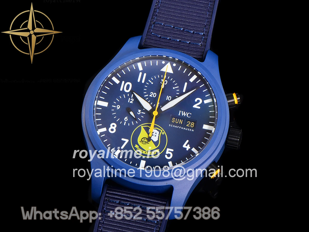 IWC Pilot’s Watch Chronograph Edition “Blue Angels” IW389109 - Image 4