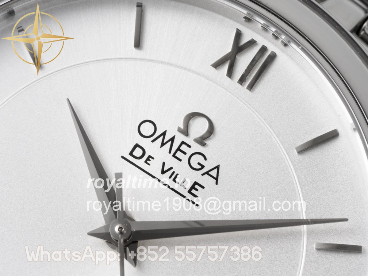 Omega De Ville Co-Axial Chronometer 36.8mm Silver Dial in Steel on Bracelet - Image 4