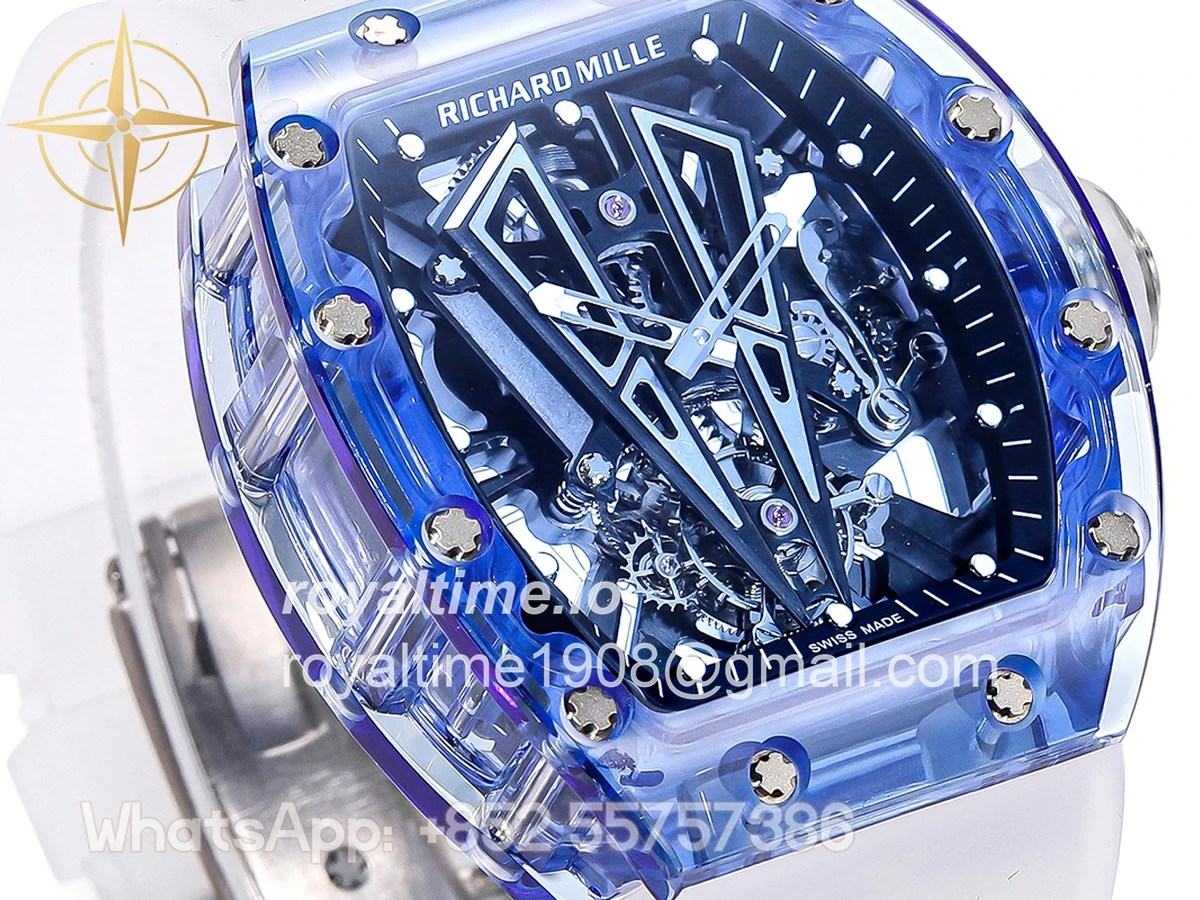 Richard Mille RM 027-01 Tourbillon Blue Sapphire - Image 4