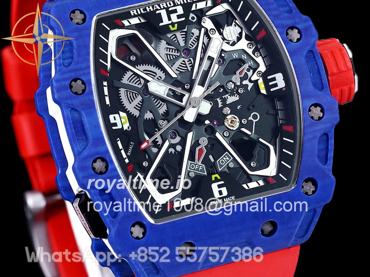 Richard Mille RM 035-03 Rafael Nadal Automatic -TPT Blue - Image 5
