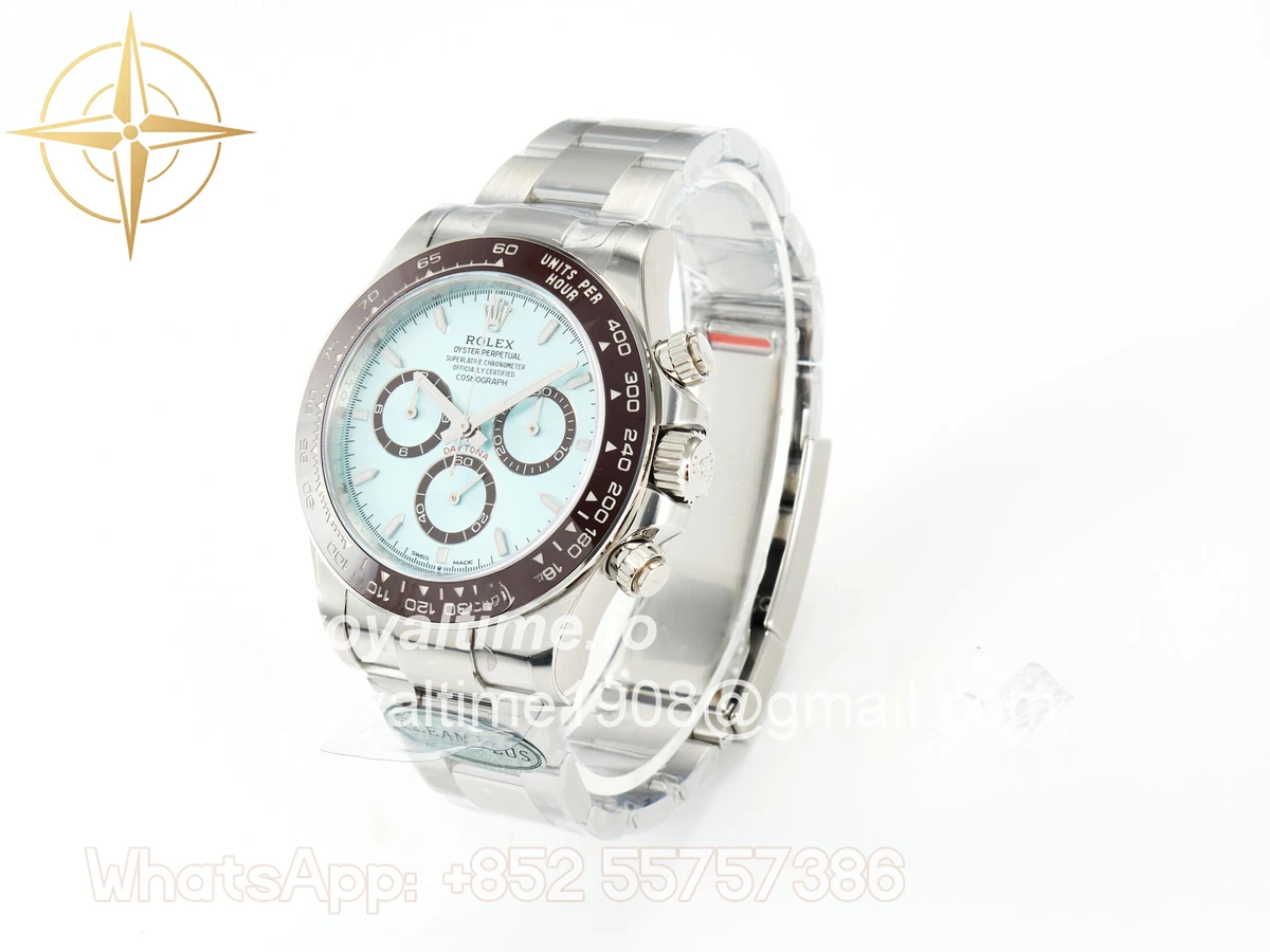 Rolex Daytona 126506 SS Clean Plus 904L Steel Ice Blue Dial on Oysterflex Strap DD4131 - Image 5