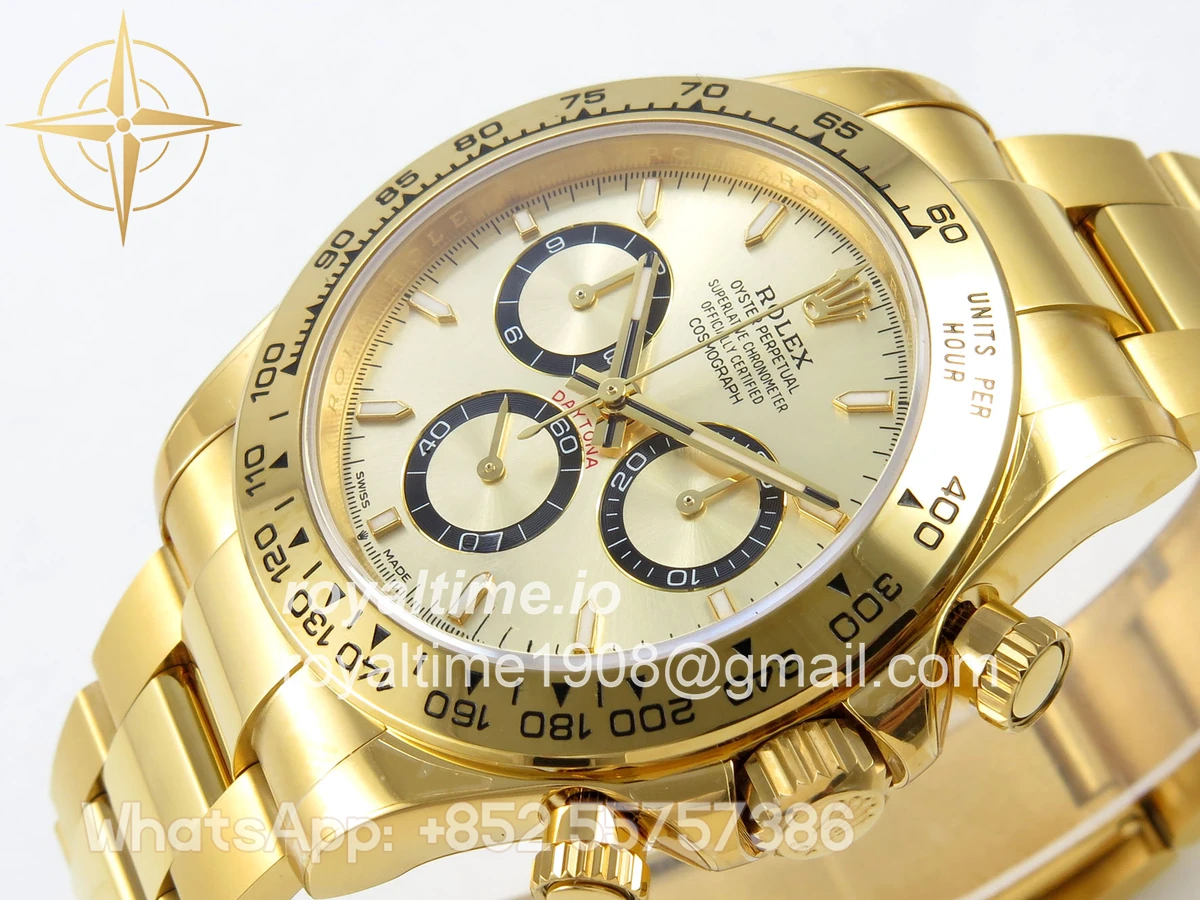 Rolex Daytona 126508 YG UFO YG Dial on YG Bracelet UF4131 (Free Sprung) - Image 5