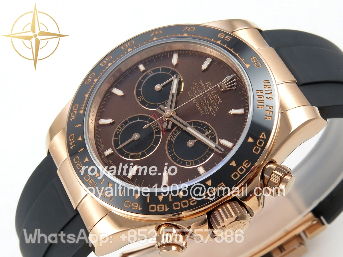 Rolex Daytona 126515 UFO Chocolate Dial on Oysterflex Strap UF4131 - Image 5