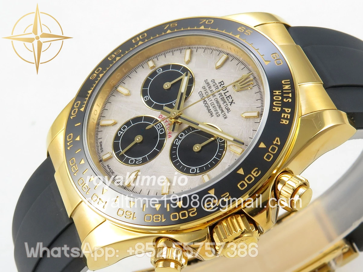 Rolex Daytona 126518 UFO Meteorite Dial on Oysterflex Strap UF4131 - Image 5