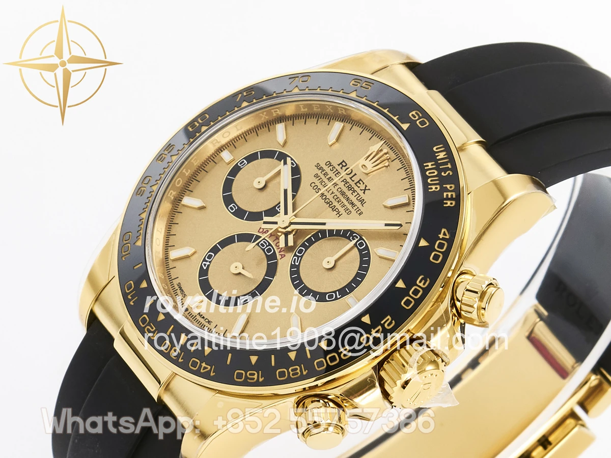 Rolex Daytona 126518 YG Clean Plus YG Dial on Oysterflex Strap DD4131 - Image 5