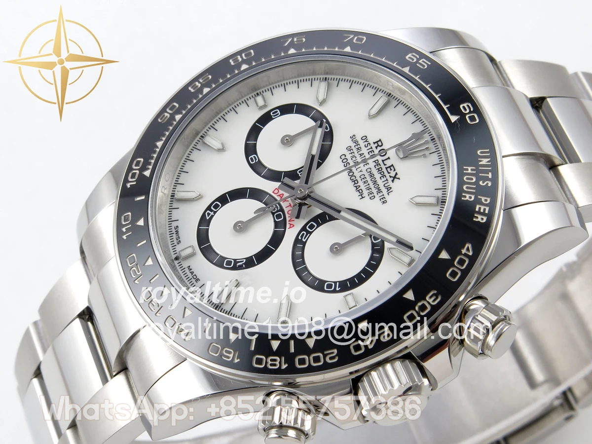 Rolex Daytona 126525 LN Le Mans QF on RG Bracelet JH4132 (Free Sprung) Weighted 175g - Image 5