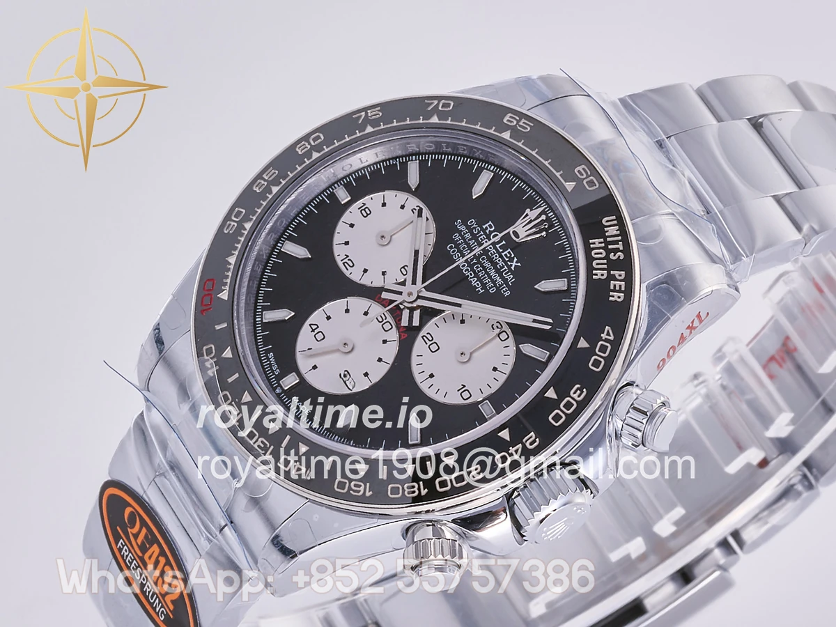 Rolex Daytona 126529 LN Le Mans QF on SS Bracelet JH4132 Free Sprung (Weighted) 175g - Image 5