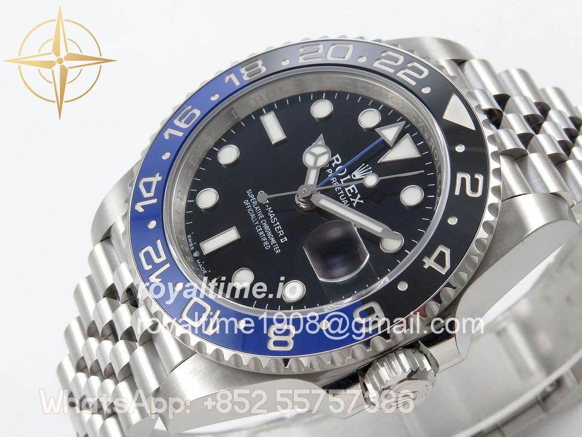 Rolex GMT-Master II 126710 BLNR 904L Steel RF on Jubilee Bracelet JH3285 (Free Sprung) - Image 5