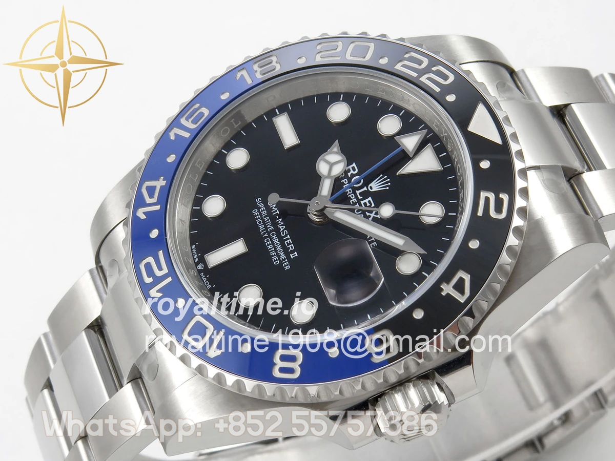 Rolex GMT-Master II 126710 BLNR 904L Steel RF on Oyster Bracelet JH3285 - Image 5