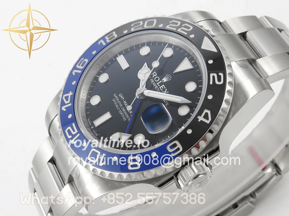 Rolex GMT-Master II 126710 BLNR 904L Steel SCF Black Dial on Oyster Bracelet SH3285 CHS - Image 5