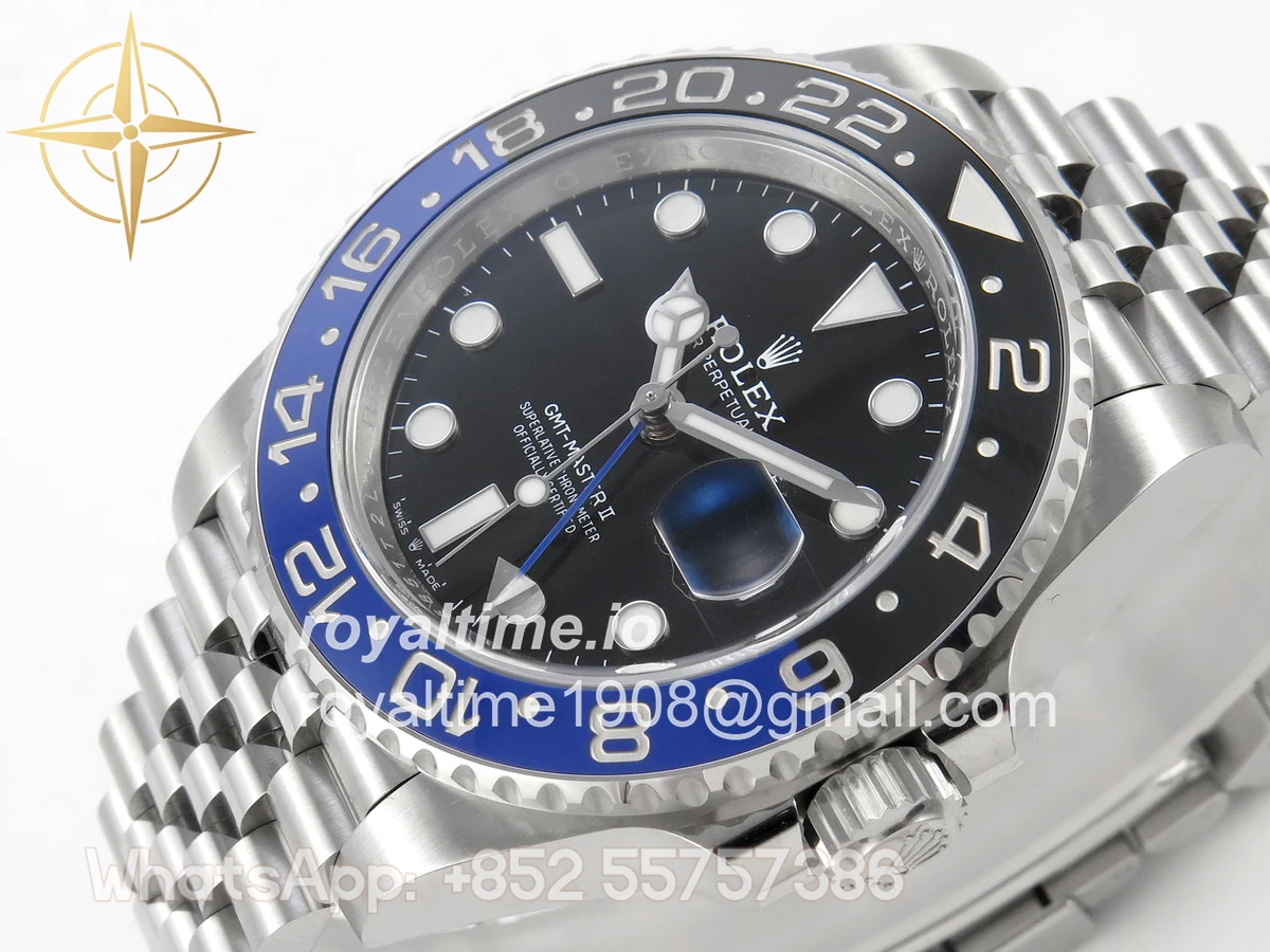 Rolex GMT-Master II 126710 BLNR Black/Blue Ceramic Clean Plus on Jubilee Bracelet DD3285 - Image 5