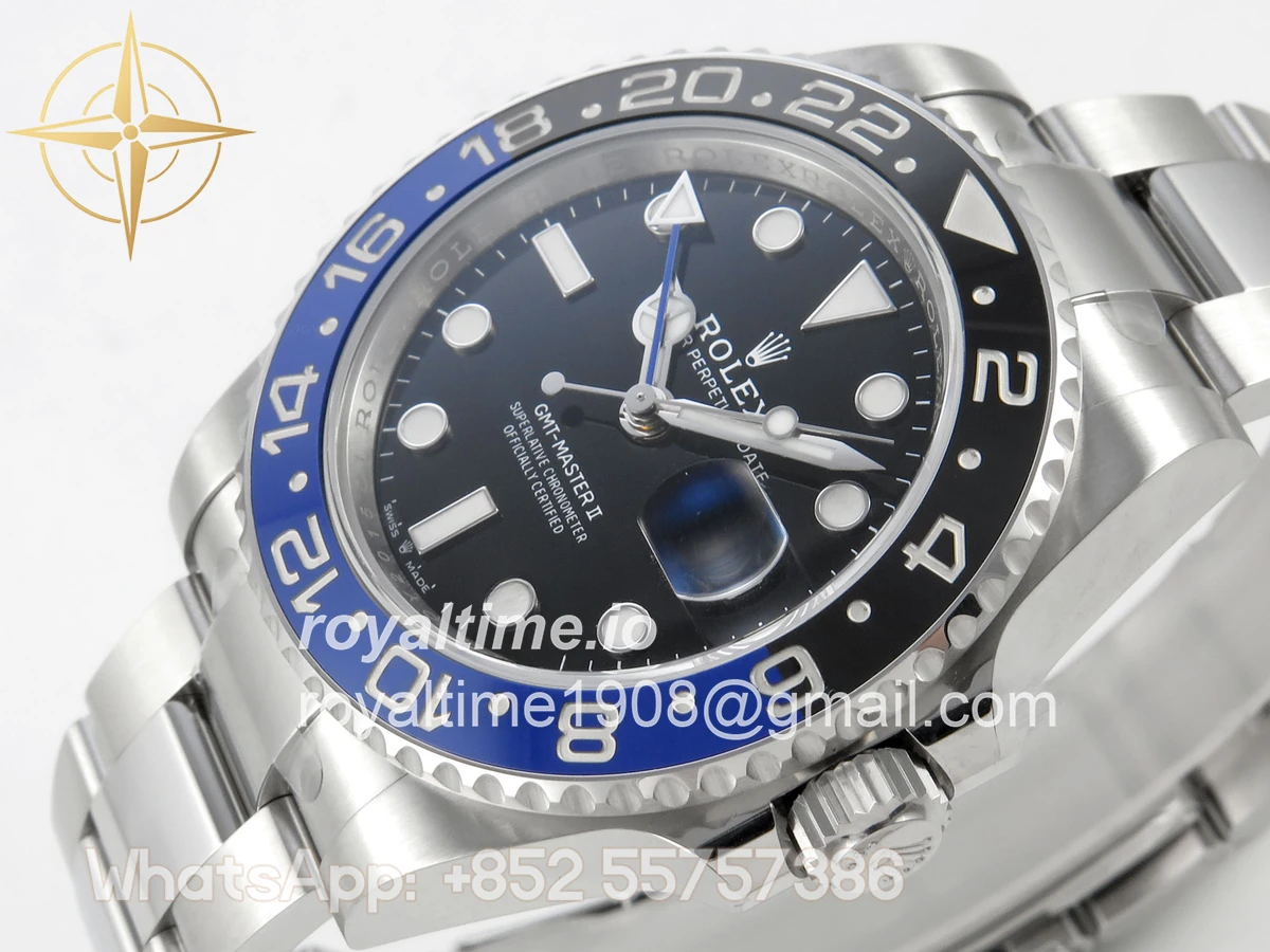 Rolex GMT-Master II 126710 BLNR Black/Blue Ceramic Clean Plus on Oyster Bracelet DD3285 - Image 5
