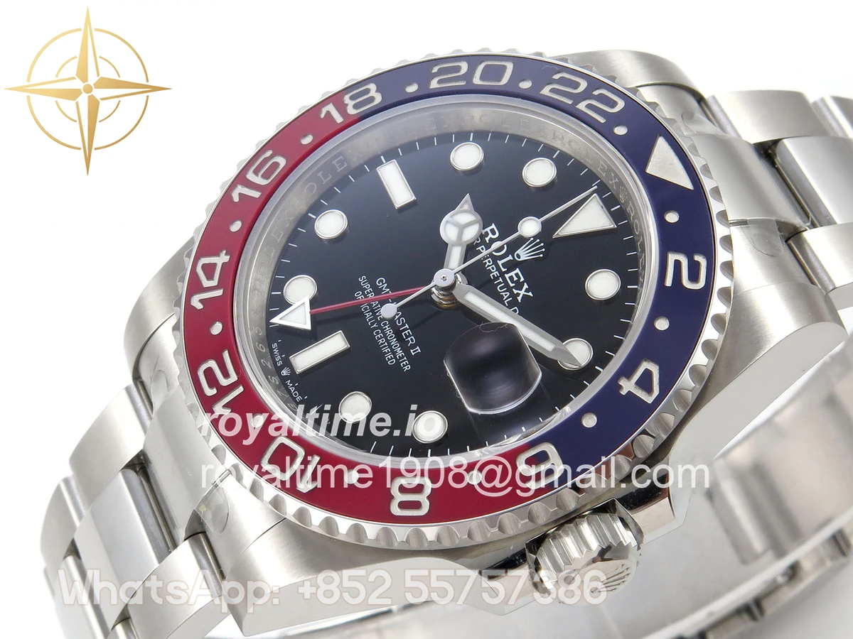 Rolex GMT-Master II 126710 BLRO 904L Steel RF on Oyster Bracelet JH3285 - Image 5