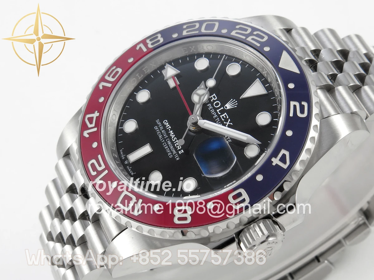 Rolex GMT-Master II 126710 Blue/Red Ceramic Clean Plus on Jubilee Bracelet DD3285 - Image 5