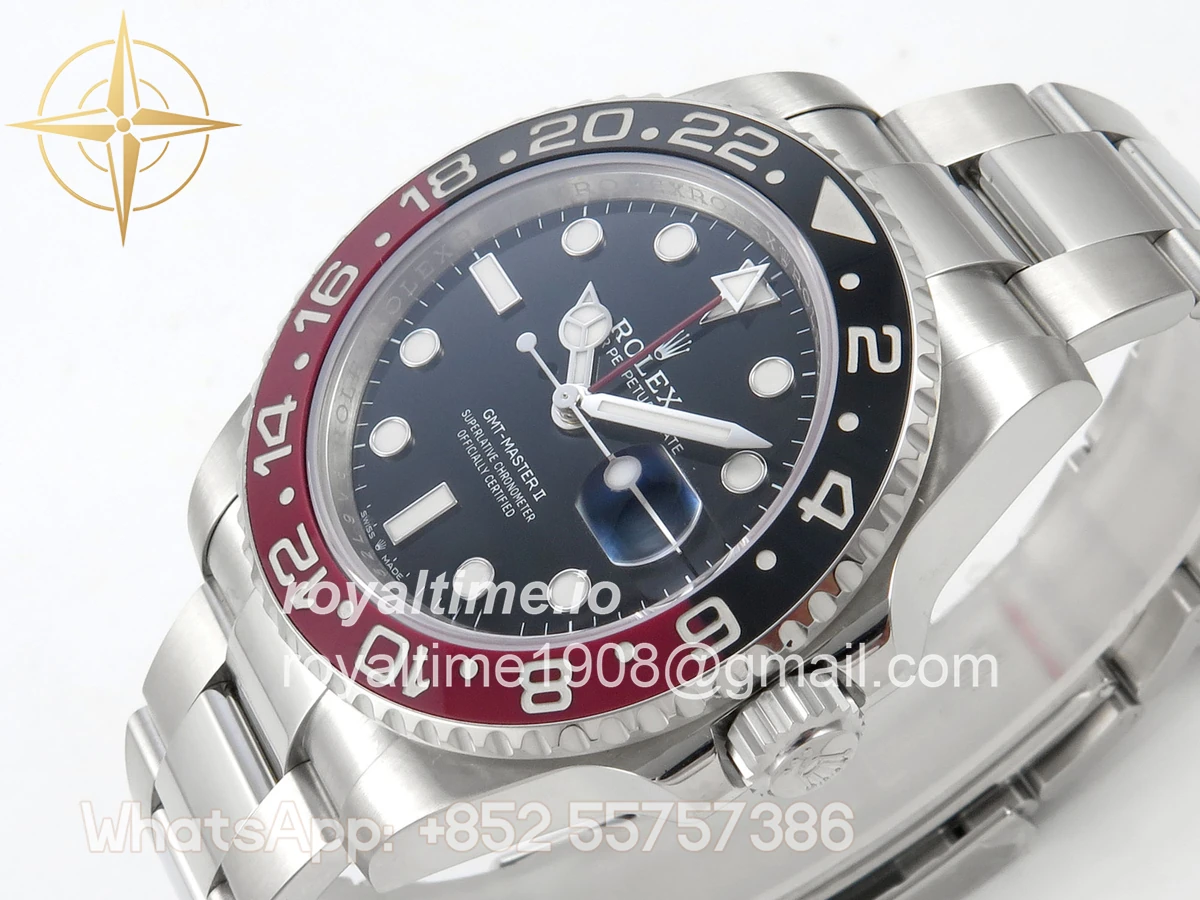 Rolex GMT-Master II 126710 Coke 904L Steel SCF on Oyster Bracelet SH3285 CHS - Image 5
