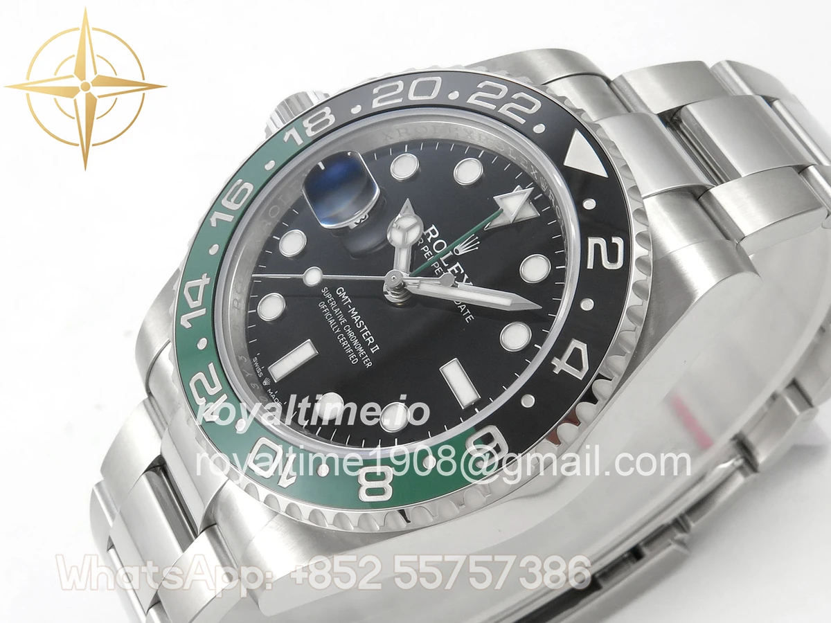 Rolex GMT-Master II 126720 VTNR 904L Steel SCF Black Dial on Jubilee Bracelet SH3285 CHS - Image 5