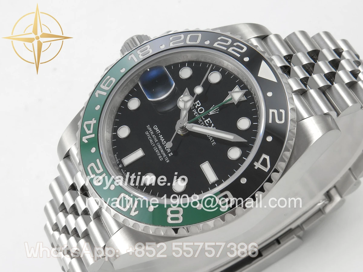 Rolex GMT-Master II 126720 VTNR 904L Steel SCF Black Dial on Oyster Bracelet SH3285 CHS - Image 5