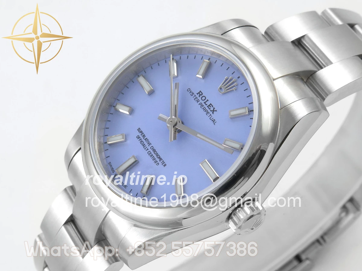 Rolex Oyster Perpetual 31mm 277200 DIWF Lavender Dial on SS Bracelet A2232 - Image 5