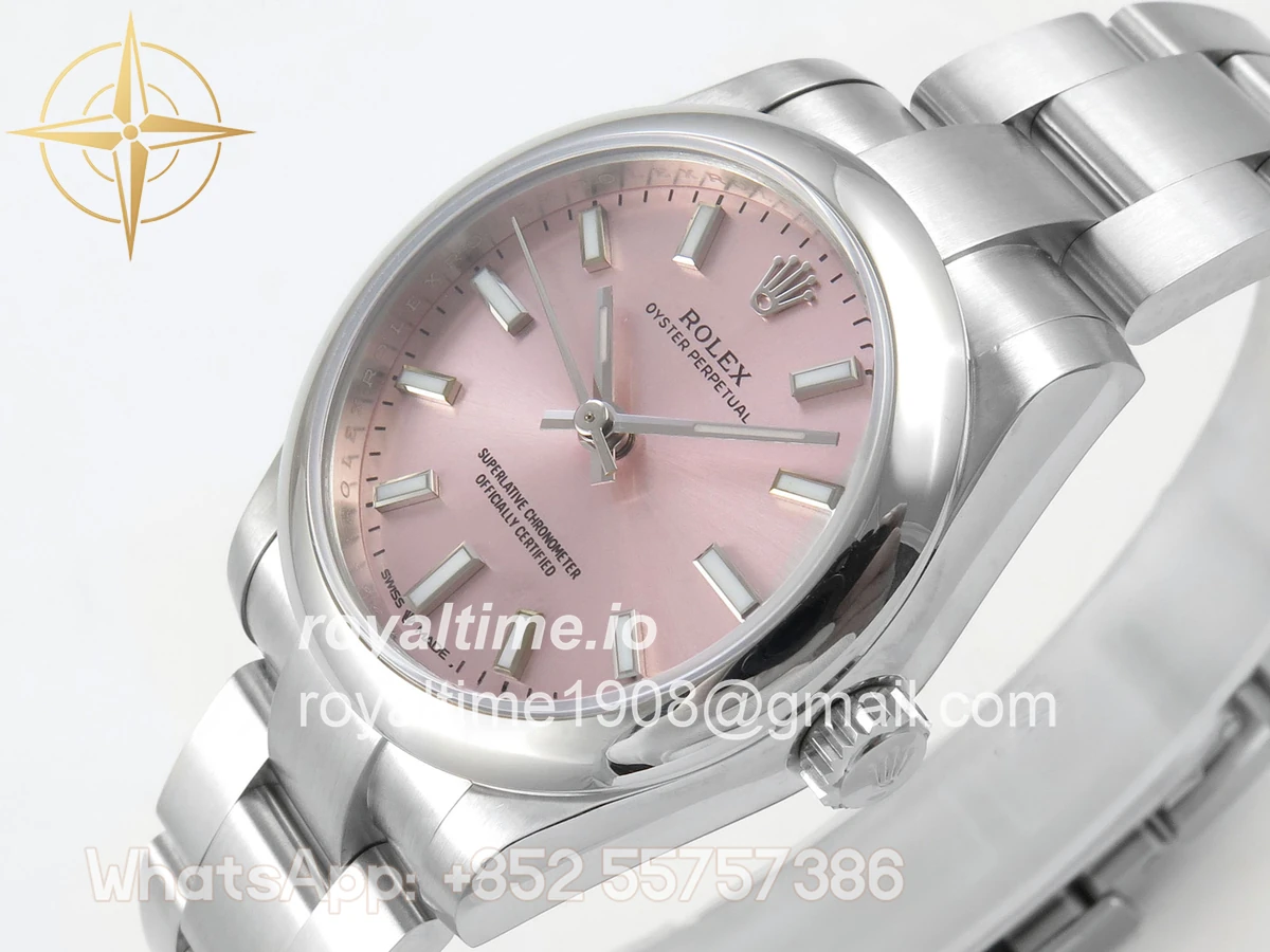 Rolex Oyster Perpetual 31mm 277200 DIWF Pink Dial on SS Bracelet A2232 - Image 5