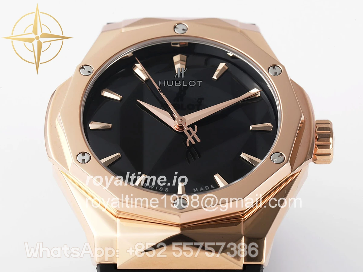 Hublot Classic Fusion Orlinski King Gold 40mm Black Dial - Image 5