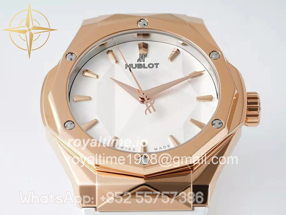 Hublot Classic Fusion Orlinski King Gold 40mm White Dial - Image 5