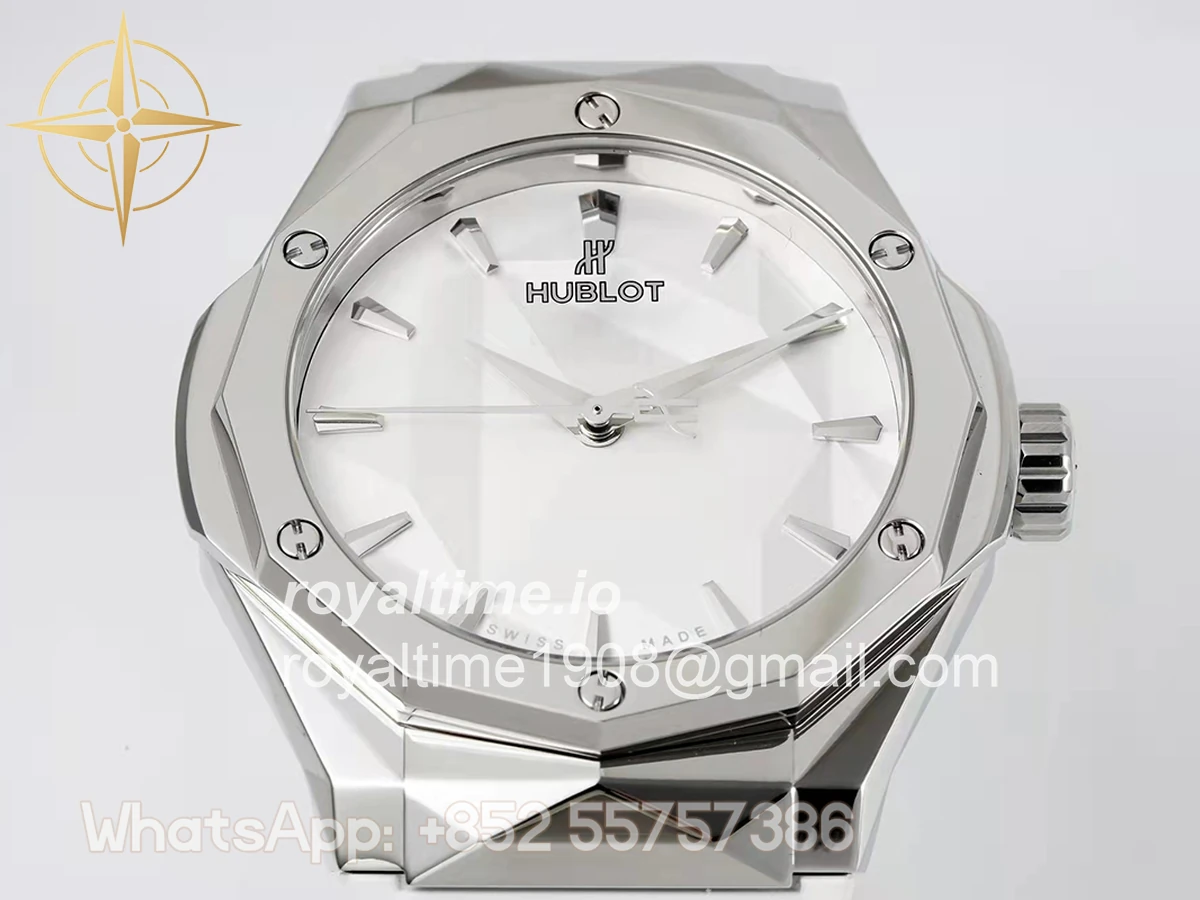 Hublot Classic Fusion Orlinski Titanium 40mm White Dial - Image 5