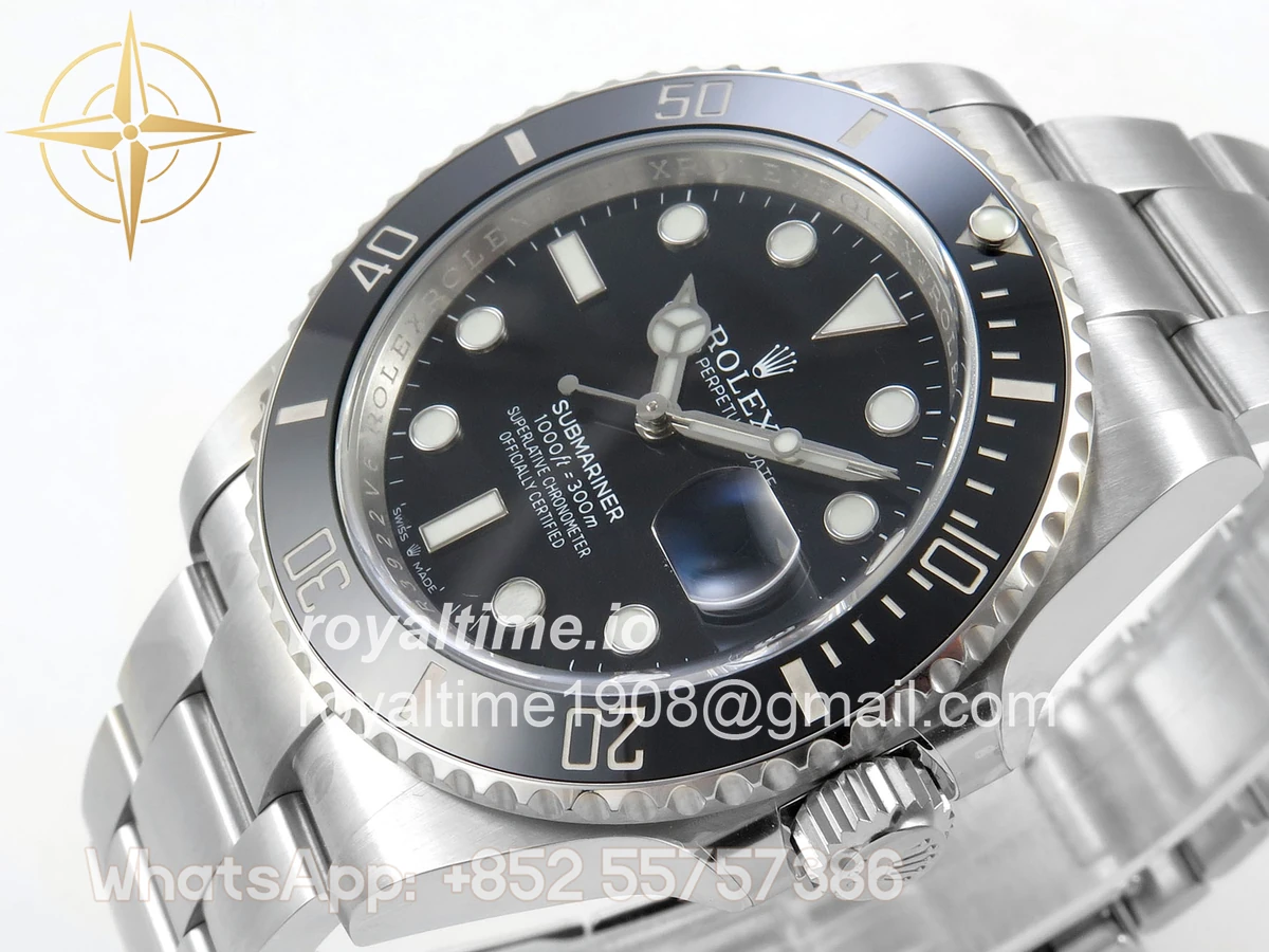 Rolex Submariner 41mm 126610 LN Black SCF 904L SS Case and Bracelet DD3235 - Image 5