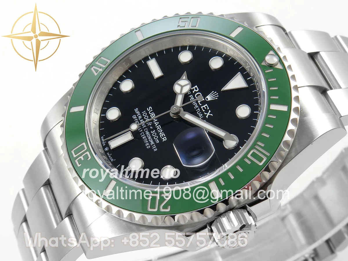 Rolex Submariner 41mm 126610 LV 2025 ‘Starbucks MK2’ Black Dial 904L Steel Clean Plus DD3235 - Image 5