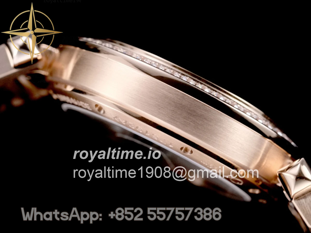 Cartier Pasha de Cartier White Dial 35mm With Diamond Bezel in Rose Gold - Image 5