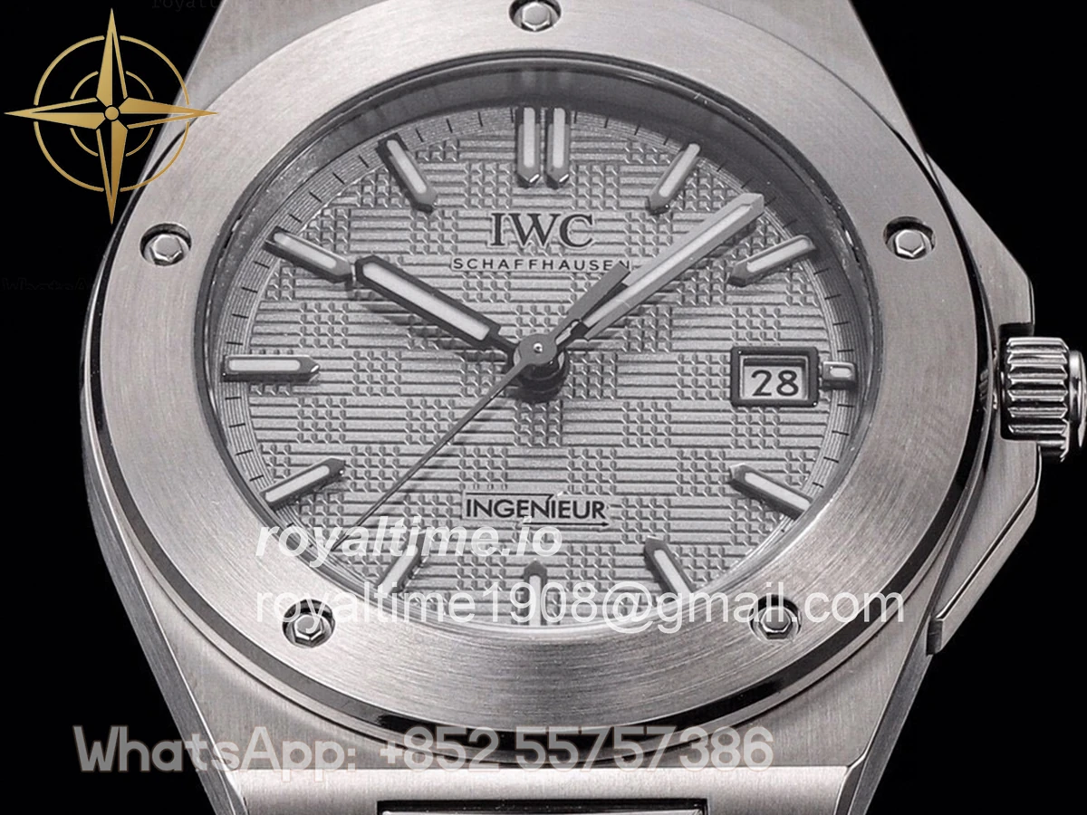 IWC Ingenieur IW328904 Rhodium Dial Automatic 40 - Image 5
