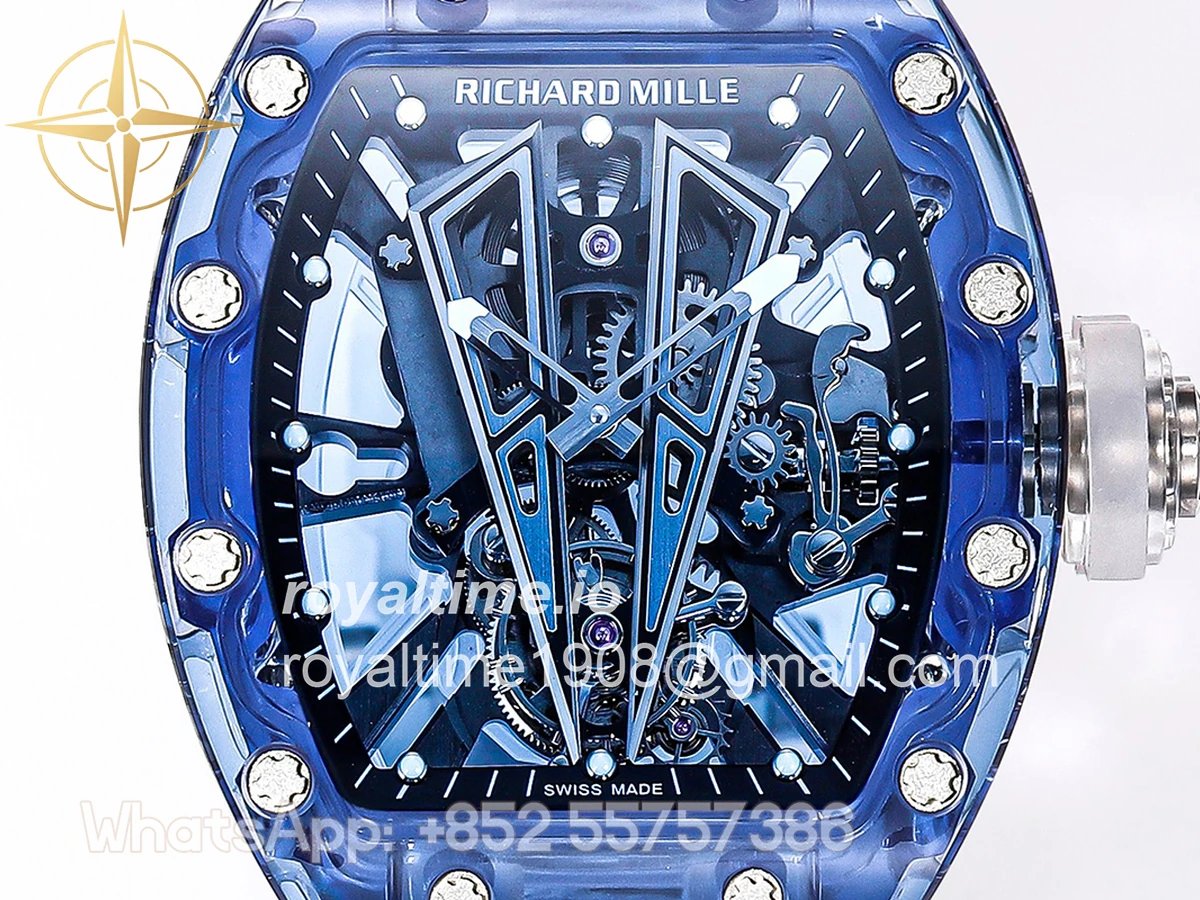 Richard Mille RM 027-01 Tourbillon Blue Sapphire - Image 5