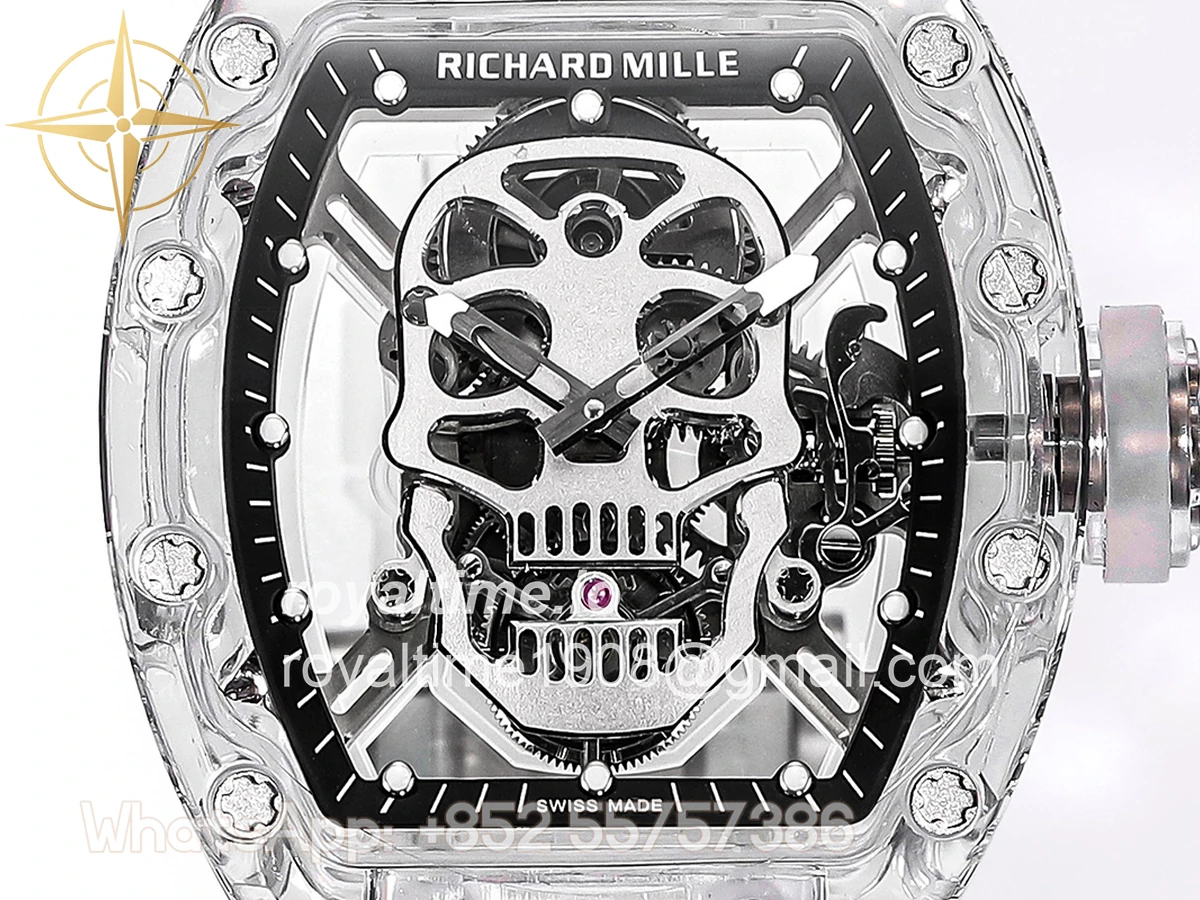 Richard Mille RM 027-01 Tourbillon Sapphire Skull - Image 5