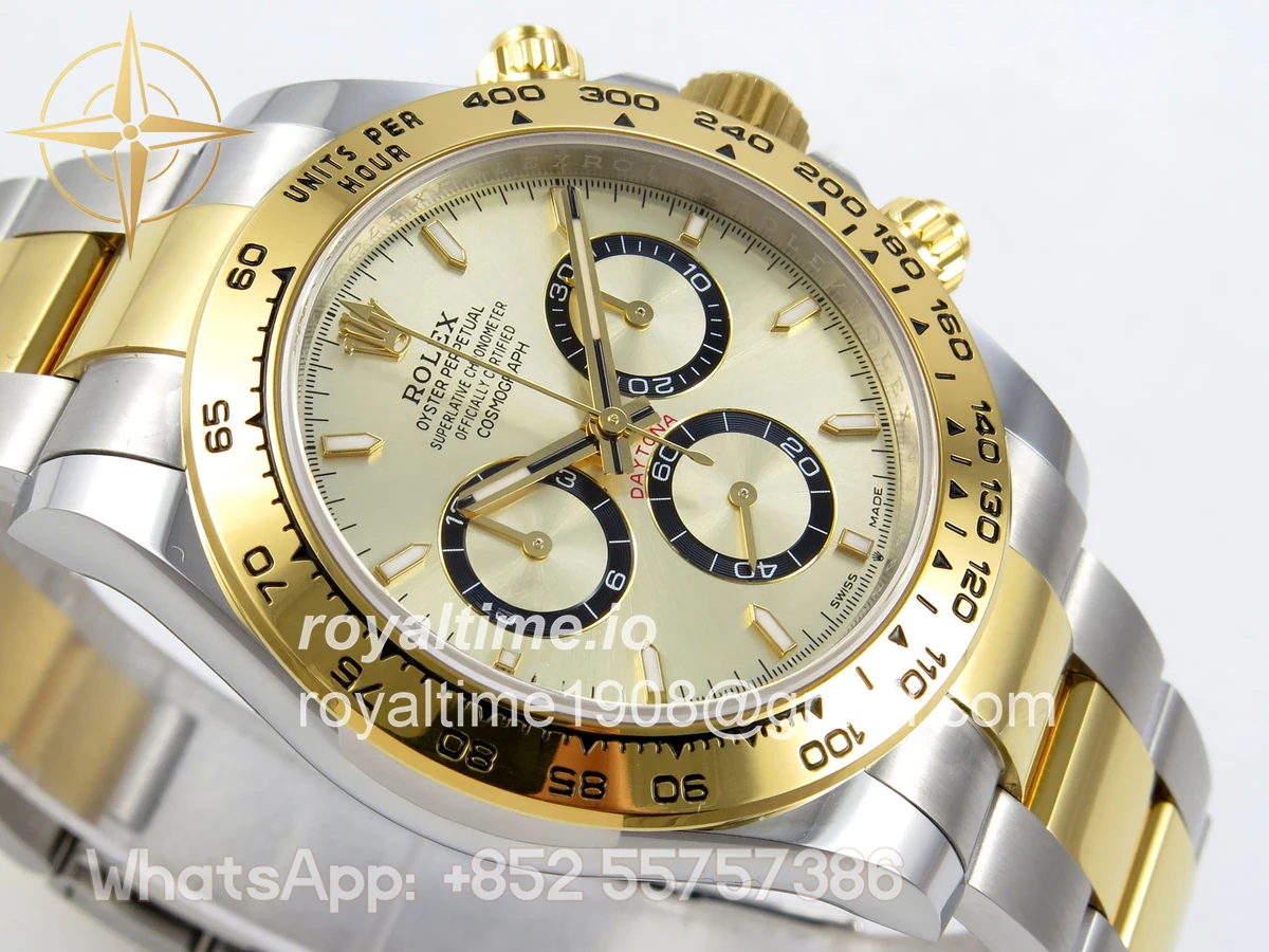 Rolex Daytona 126503 SS/YG UFO YG Dial on SS/YG Bracelet UF4131 (Free Sprung) - Image 6