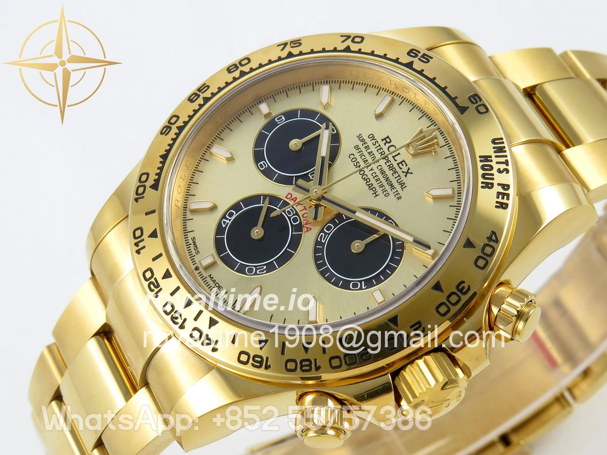 Rolex Daytona 126508 YG Clean Plus YG Dial on Oysterflex Strap DD4131 - Image 6